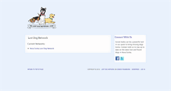 Desktop Screenshot of lostdognetwork.com