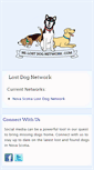 Mobile Screenshot of lostdognetwork.com